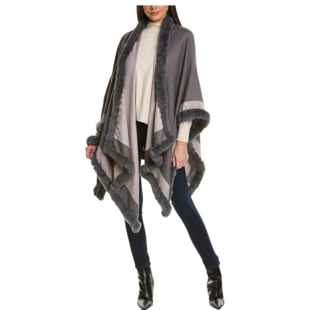 La Fiorentina Houndstooth Cape